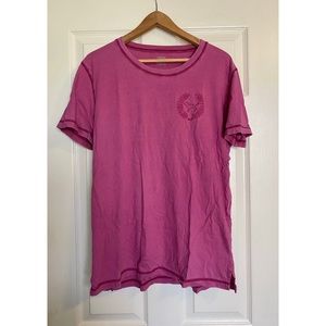 PINK Short Sleeve Campus Tee
